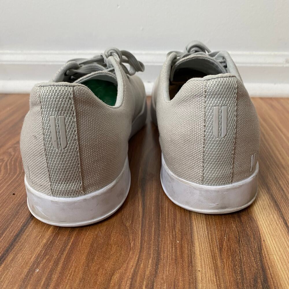 NOBULL Gray Canvas Lace Up Trainers Women’s Size 10 - Picture 6 of 10